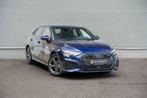 Audi A3 45 TFSIe Sportback S-LINE/LED/ACC/CAMERA/CARPLAY, Auto's, Audi, Parkeersensor, 4 cilinders, Blauw, Leder en Stof