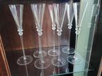 7 verres à apéritif en cristal d'une hauteur de 33 cm - BON, Enlèvement ou Envoi
