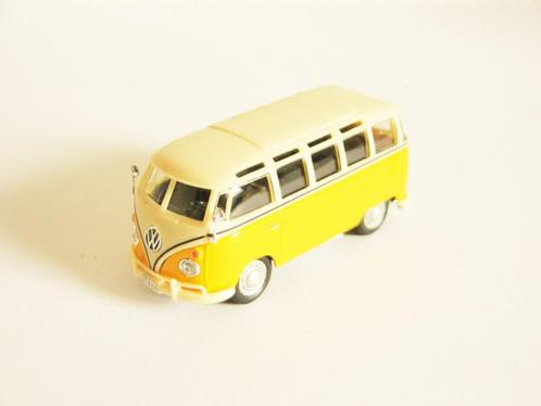 1/43 - M Cararama - Autobus Volkswagen T1 Samba jaune, Hobby & Loisirs créatifs, Voitures miniatures | 1:43, Neuf, Enlèvement ou Envoi