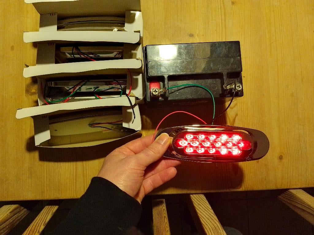 Achterkant verlichting 12-24V auto/vrachtwagen/tractor, Auto-onderdelen, Verlichting, Nieuw, Ophalen of Verzenden