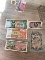 Prachtige wereldbiljetten 5 stuks, Postzegels en Munten, Bankbiljetten | Europa | Niet-Eurobiljetten, Ophalen of Verzenden