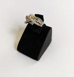 Zilveren ring, 18 tot 19, Verzenden, Nieuw, Met edelsteen