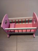 Poppenbed in hout, Kinderen en Baby's, Ophalen, Zo goed als nieuw