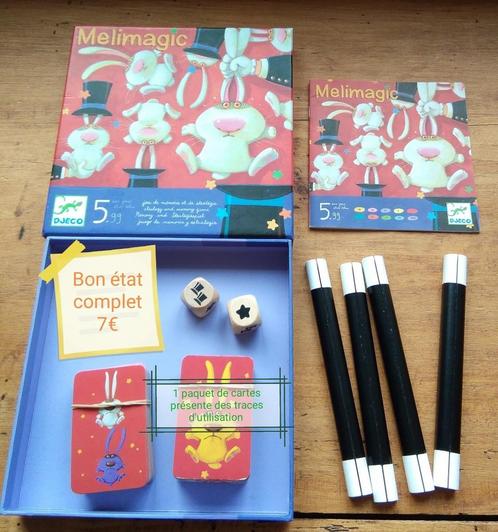 Djeco Melimagic, Hobby en Vrije tijd, Gezelschapsspellen | Kaartspellen, Gebruikt, Ophalen of Verzenden