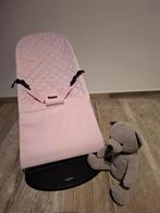 Roze wipstoeltje ( babybjorn ) met NIEUWE hoes !!!, Kinderen en Baby's, Ophalen of Verzenden