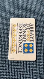 Bierviltje abbaye de bonne esperance, Ophalen of Verzenden, Zo goed als nieuw, Viltje(s), Overige merken