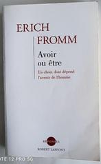 Être ou Avoir : Erich Fromm : GRAND FORMAT, Boeken, Psychologie, Ophalen of Verzenden, Gelezen, Sociale psychologie, Erich Fromm