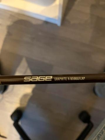 Sage graphite II 9ft #5 vliegvishengel  beschikbaar voor biedingen