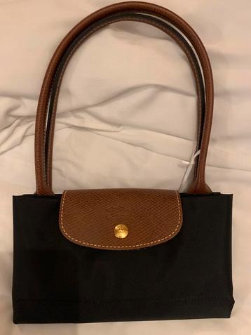 Sac à main Longchamp Le Pliage neuf noir, Enlèvement, Neuf, Noir, Sac à main