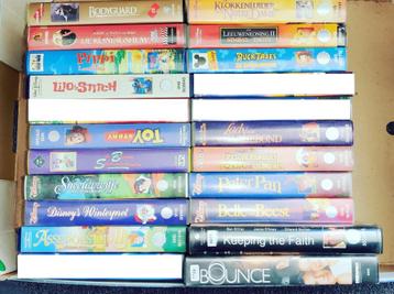Lot originele Videocassettes (Kinder- en familiefilms) beschikbaar voor biedingen