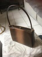 Sac en lézard, Handtassen en Accessoires, Tassen | Damestassen, Ophalen, Zo goed als nieuw, Bruin, Handtas
