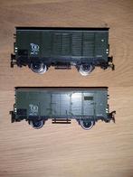 2x goederen wagon Piko., Hobby en Vrije tijd, Gelijkstroom of Wisselstroom, Wagon, Zo goed als nieuw, Piko