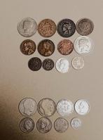 prachtig lot van 20 oude munten incl. 8 zilver 1749 tot 1934, Ophalen of Verzenden, Munten