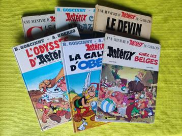 Astérix - 6 albums - Edition originale