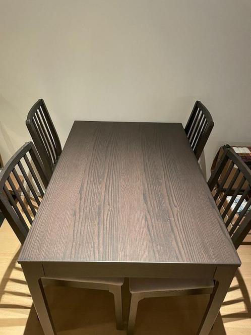 Ensemble Table et 4 chaises IKEA EKEDALEN, Huis en Inrichting, Tafels | Eettafels, Gebruikt, 50 tot 100 cm, 150 tot 200 cm, Vijf personen of meer