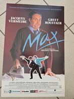 filmaffiche Jacques Vermeire Max 1994 filmposter, Rechthoekig Staand, Ophalen of Verzenden, Zo goed als nieuw, A1 t/m A3