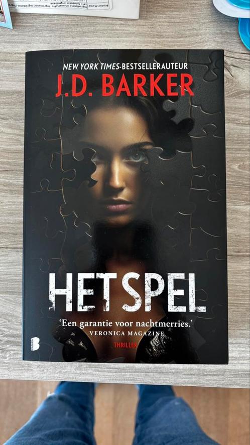 J.D. Barker - Het spel, Boeken, Thrillers, Zo goed als nieuw, Nederland, Ophalen