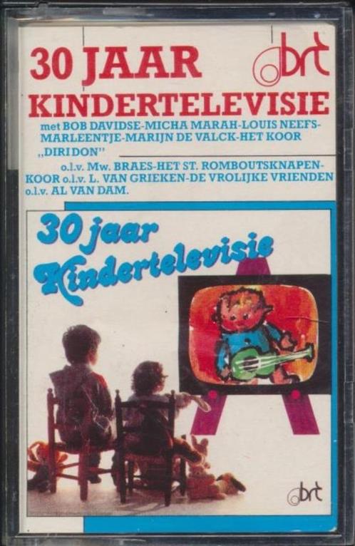 (mc258) 30 jaar Kindertelevisie, cassette, Cd's en Dvd's, Cassettebandjes, Gebruikt, Verzenden