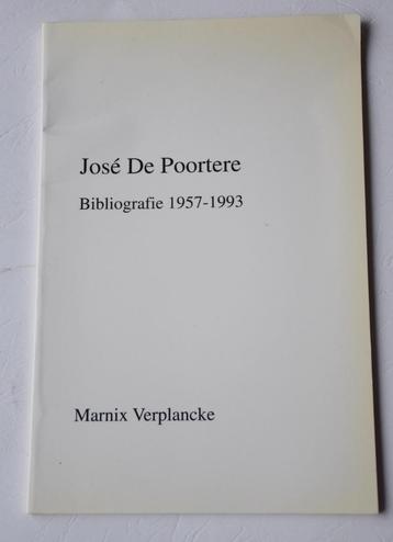 JOSE DE POORTERE BIBLIOGRAFIE Marnix Verplancke Sint-Niklaas beschikbaar voor biedingen