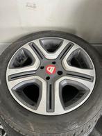 4x originele Dacia wieldop met 195/55/R16 91H banden, Ophalen, Band(en)