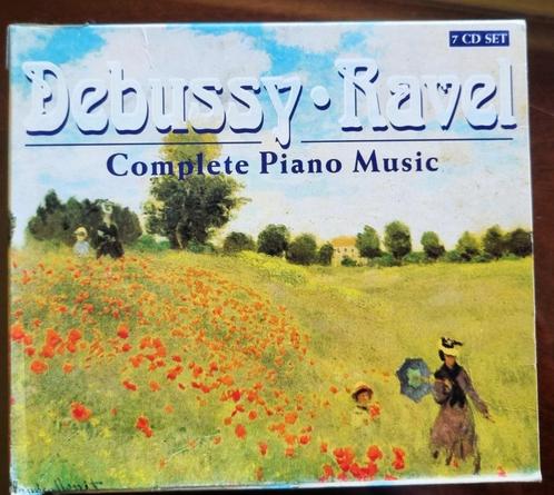 Debussy-Ravel complete music piano 7cd parfait état, Muziek en Instrumenten, Piano's, Piano, Ophalen of Verzenden