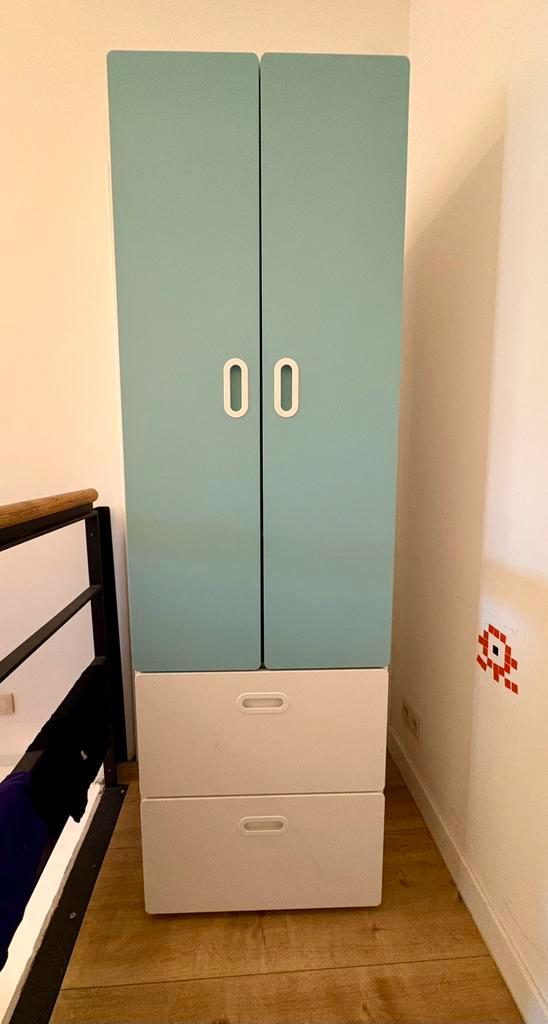 Armoire enfant ikea stuva/smastad, Huis en Inrichting, Kasten | Kleerkasten, Gebruikt, 150 tot 200 cm, 50 tot 100 cm, 25 tot 50 cm