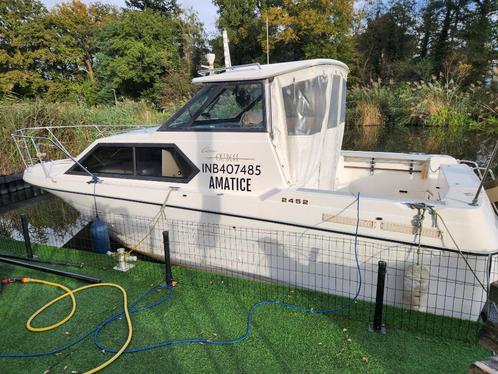 Motorboot Bayliner, Watersport en Boten, Motorboten en Motorjachten, Gebruikt, Polyester, 6 tot 9 meter, Benzine, Binnenboordmotor