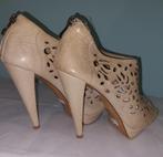 594C* KAZAR sexy schoenen beige leer hoge hakken (41), Kleding | Dames, Overige kleuren, Verzenden, Kazar, Zo goed als nieuw