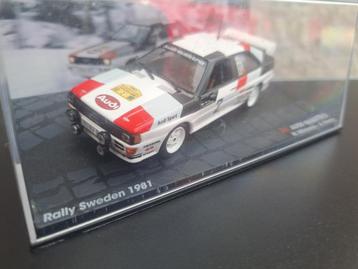 AUDI QUATTRO 1:43ème beschikbaar voor biedingen