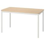 Ensemble Ikea table cuisine & 4 chaises - 130 cm long, Ophalen, Bruin