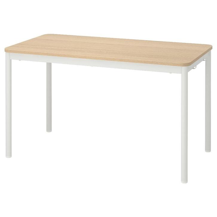 Ensemble Ikea table cuisine & 4 chaises - 130 cm long, Maison & Meubles, Cuisine | Éléments de cuisine, Blanc, Brun, Enlèvement