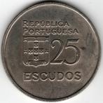 Portugal : 25 Escudos 1980  KM#607a  Ref 14282, Ophalen of Verzenden, Losse munt, Overige landen