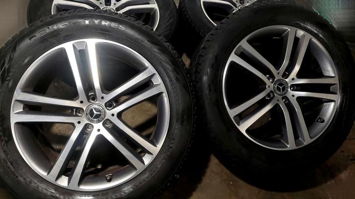 Originele Mercedes GLE velgen met winterbanden 275 50 20, Auto-onderdelen, Banden en Velgen, Band(en), Winterbanden, Ophalen