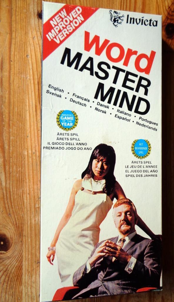 Word Mastermind - Invicta 1975 spel, Hobby en Vrije tijd, Gezelschapsspellen | Bordspellen, Zo goed als nieuw, Ophalen of Verzenden