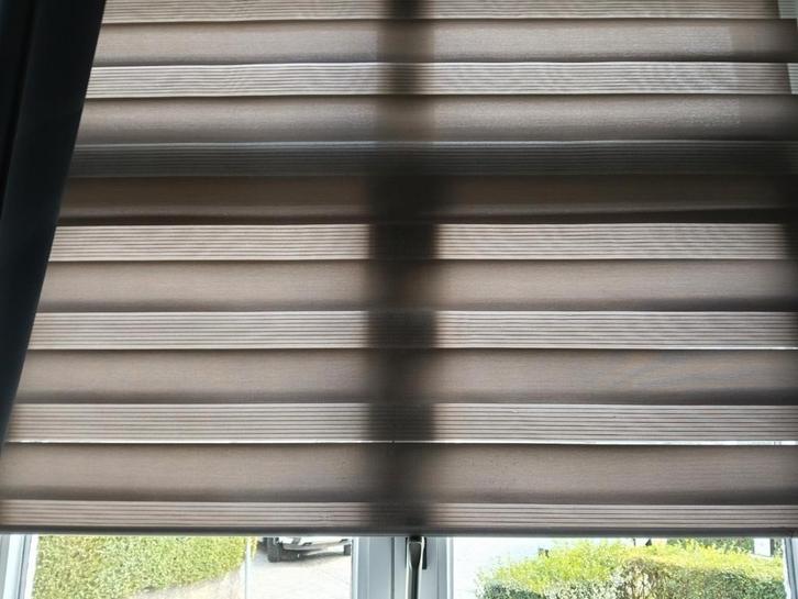 Rolgordijn, Huis en Inrichting, Stoffering | Gordijnen en Lamellen, Zo goed als nieuw, Bruin, Ophalen