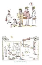 Vandersteen - Suske en Wiske - originele tekening De Rop, Verzenden, Zo goed als nieuw