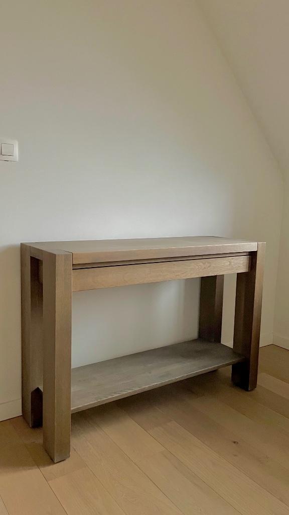 design vol eiken console, Antiek en Kunst, Antiek | Meubels | Stoelen en Sofa's, Ophalen