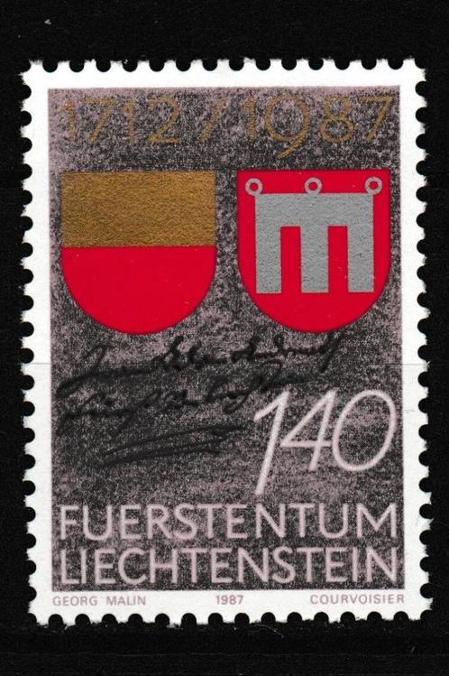 Liechtenstein 1987 275e verjaardag transfer graafschap Vaduz, Postzegels en Munten, Postzegels | Europa | Overig, Postfris, Overige landen