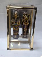 Antiek mummy's in kist, Ophalen of Verzenden
