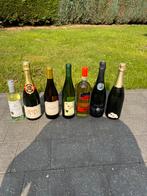 4 bouteilles de vins et 3 bouteilles de champagne, Verzamelen, Wijnen, Ophalen, Zo goed als nieuw, Champagne