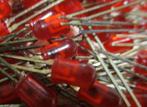 LED rood  Diameter 5mm standaard (NOS), Ophalen of Verzenden, Nieuw