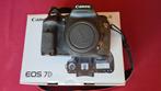 Boîtier Reflex Canon 7D  (appareil photo numérique), Enlèvement ou Envoi, Comme neuf, Reflex miroir, Canon