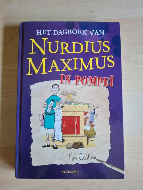Tim Collins - Het dagboek van Nurdius Maximus in Pompei, Boeken, Kinderboeken | Jeugd | 10 tot 12 jaar, Zo goed als nieuw, Ophalen