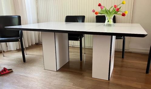 Moderne witte design eetkamertafel 180x120x74, Huis en Inrichting, Tafels | Eettafels, Gebruikt, 150 tot 200 cm, 100 tot 150 cm