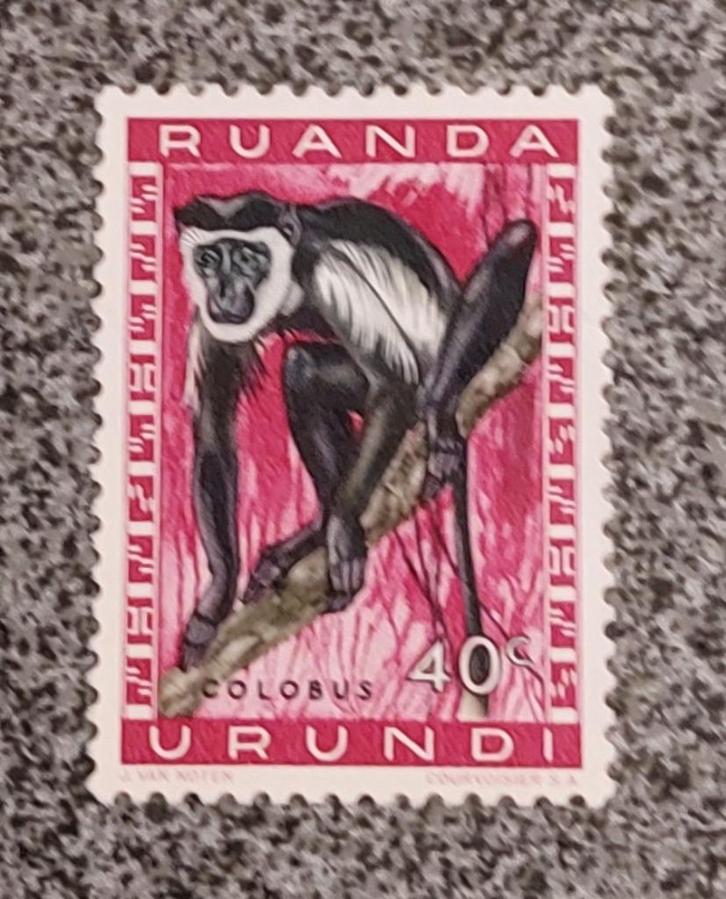 Postzegels Ruanda-Urundi OBP 207, Postzegels en Munten, Postzegels | Afrika, Ophalen of Verzenden