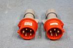 Twee 5 polige elektriciteit stekker 32Amp  Nieuw, Enlèvement ou Envoi, Neuf