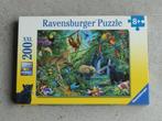 Puzzel XXL Jungle 200 st Ravenburger, Hobby en Vrije tijd, Denksport en Puzzels, Ophalen of Verzenden, Minder dan 500 stukjes