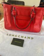 Sac a mains Longchamp 3D rouge, Handtassen en Accessoires, Tassen | Damestassen, Ophalen of Verzenden, Zo goed als nieuw, Rood