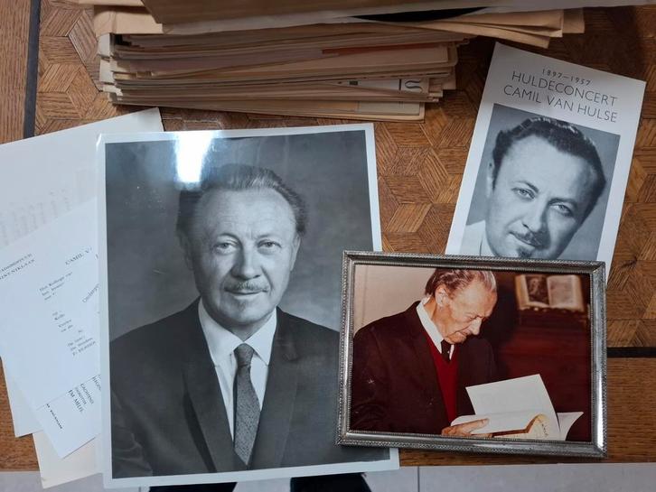 Lot rond Camil van Hulse, St-Niklaas componist USA, Muziek en Instrumenten, Bladmuziek, Ophalen