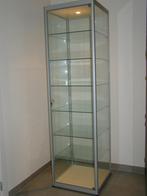 Vitrinekast in glas, Huis en Inrichting, Kasten | Vitrinekasten, 50 tot 100 cm, Nieuw, Glas, 150 tot 200 cm